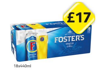 Foster's - Now Only £17 at Londis