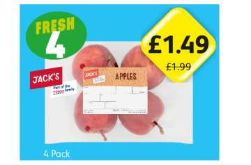 Jack's Apples - Now Only £1.49 at Londis