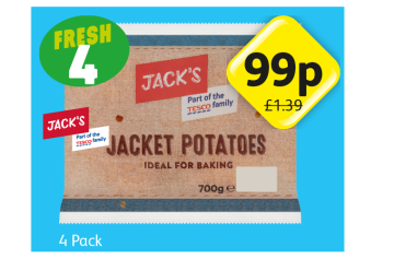 Jack's Potatoes - Now Only 99p at Londis