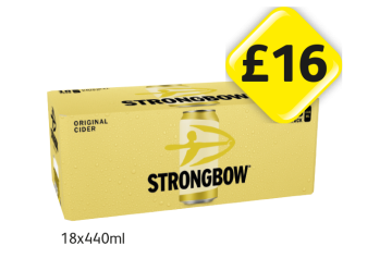 Strongbow - Now Only £16 at Londis