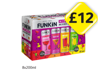 Funkin Mixed Party Pack - Now Only £12 at Londis