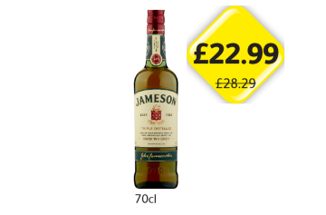 Jameson - Now Only £22.99 at Londis