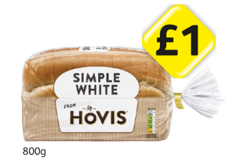 Hovis Simple White - Now Only £1 at Londis