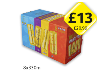 Au Vodka Variety Pack - Now Only £13 at Londis