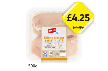 Jack's British Chicken Breast Fillets - Now Only £4.25 at Londis