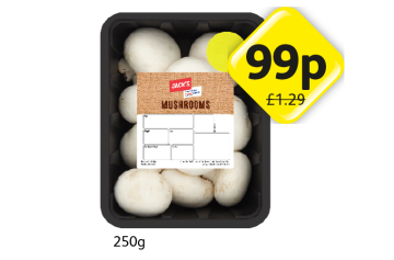 Jack's Mushrooms - Now Only 99p at Londis