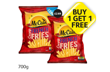 McCain Crispy French Fries - Buy 1 Get 1 FREE at Londis