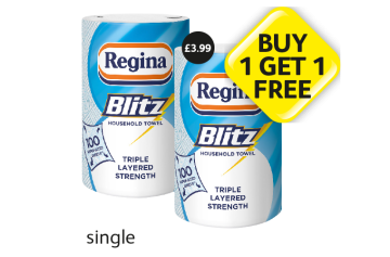 Regina Blitz - Buy 1 Get 1 FREE at Londis