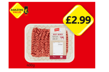 Jack's Beef Mince - Now Only £2.99 at Londis